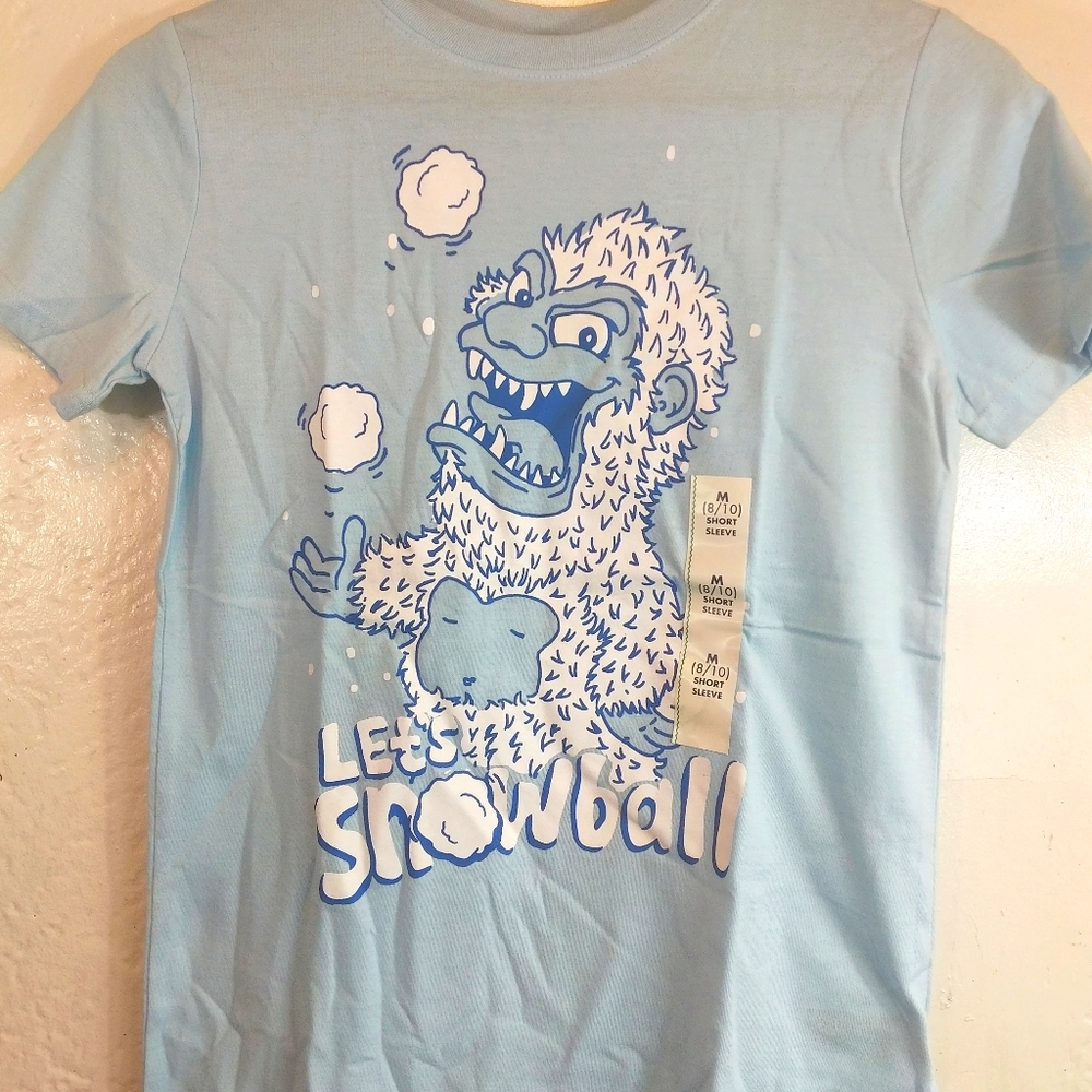 ❄️☃️Cat and jack kids short sleeve shirt